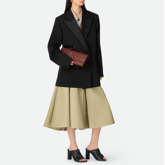 andiamo clutch-sapele purse model holding