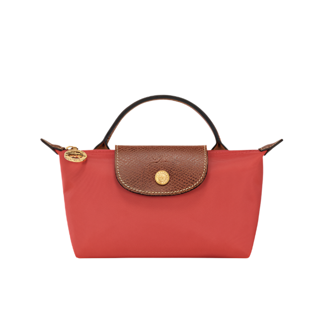 longchamp lepliage mini handbag-  tomato purse