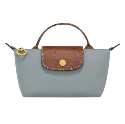 mini pouch handbag-  grey purse